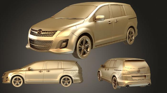 نموذج ثلاثي الأبعاد لآلة CNC السيارات والنقل MPV 2010